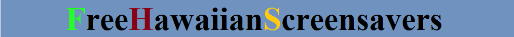 free hawaiian screensavers banner
